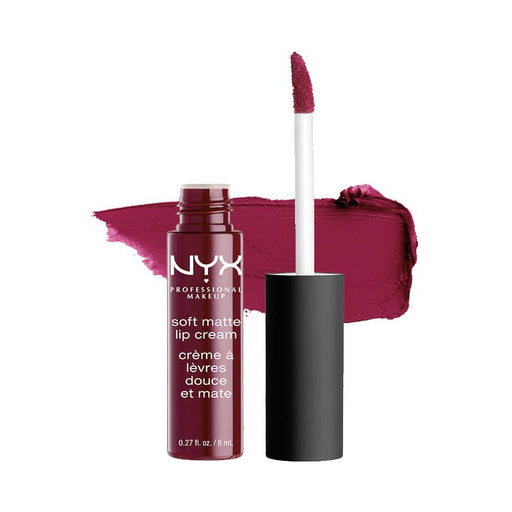 Labial Cremoso Mate - Crème à lèvres douce et mate - Maquillage professionnel - Nyx : SFT MATTE LP CRM - COPENHAGEN - 1