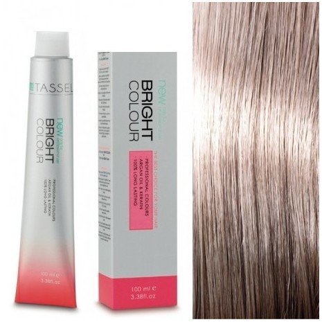 5 Châtain clair - Teinture à l'huile d'argan et à la kératine 100 ml - Tassel : 12.96 Rubio súper aclarante ceniza violeta - 1