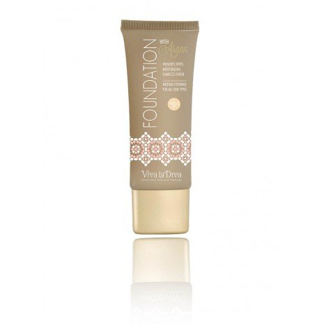 Base de maquillage à l'argan - Fond de teint - Viva la Diva - 1