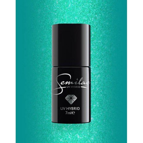 Vernis à ongles semi-permanent 7 ml - Semilac : 020 - Green Class - 1