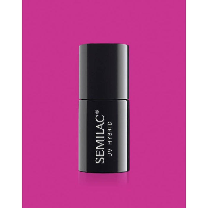 Vernis à ongles semi-permanent 7 ml - Semilac : 121 Ruby Charm - 1