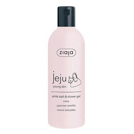 Gel Douche et Bain Jeju - Blanc - Ziaja - 1