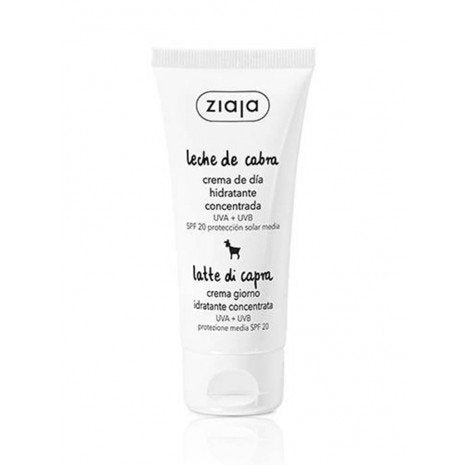 Crème de jour hydratante concentrée Spf20 - Lait de chèvre 50 ml - Ziaja - 1