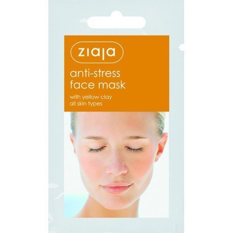 masque visage anti-stress à l&#39;argile jaune 7 ml - Ziaja - 1