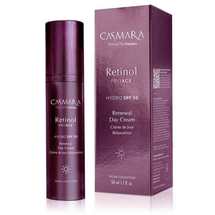 Crème renouvellement SPF 50 au rétinol PROAGE - Casmara - 1