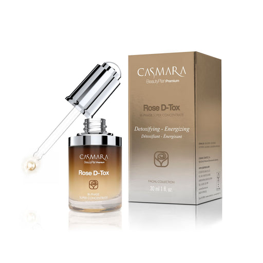 Superconcentré Détoxifiant et Énergisant Biphase - Rose D-Tox - Casmara - 1