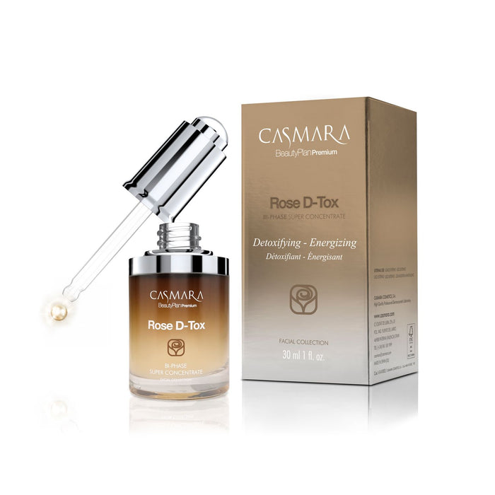 Superconcentré Détoxifiant et Énergisant Biphase - Rose D-Tox - Casmara - 1