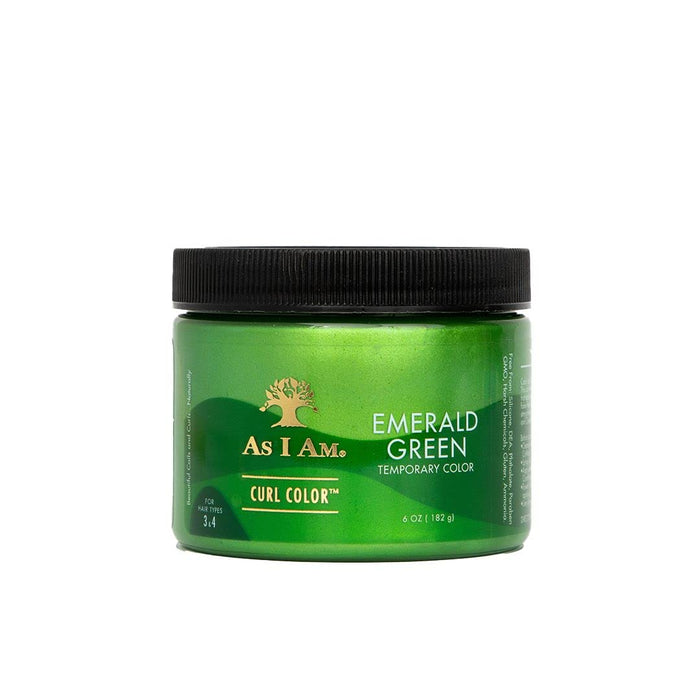 Curl Color Gel - Couleur des boucles - Vert émeraude - As I Am - 1