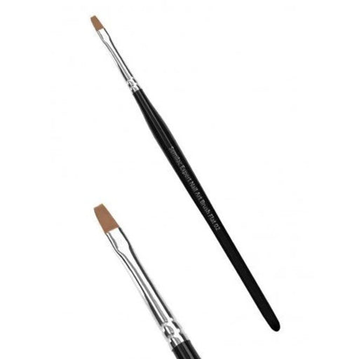 Pinceau Gel pour Ongles - Pinceau Expert Nail Art Plat 02 - Semilac - 1