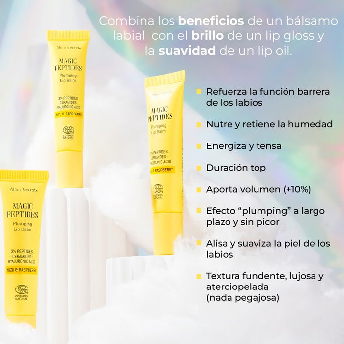 Baume à lèvres 3 en 1 Magic Peptides 15ml - Alma Secret - 3