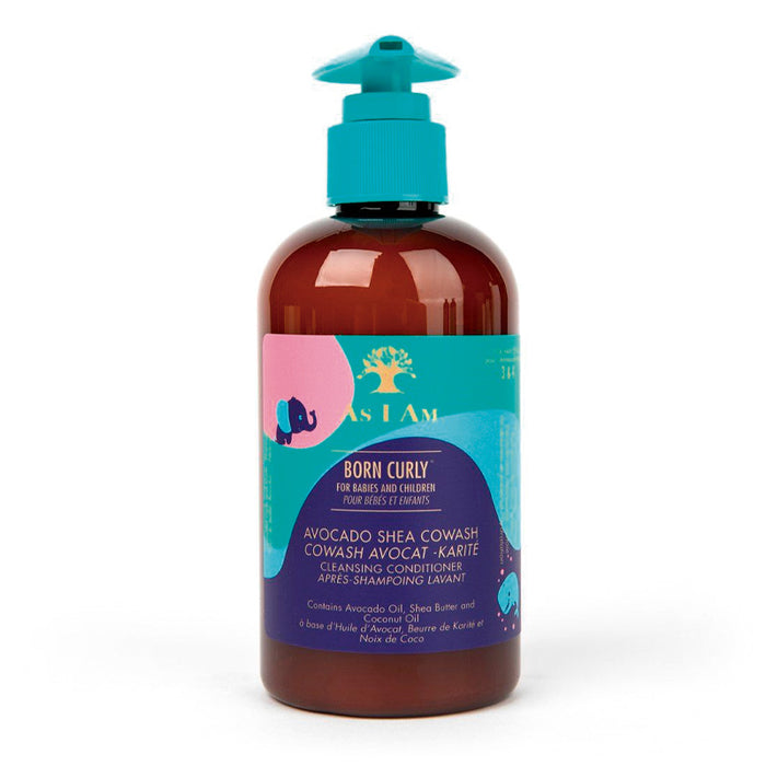 Born Curly Avocado Shea Cowash Après-Shampooing Nettoyant 240ml - As I Am - 1