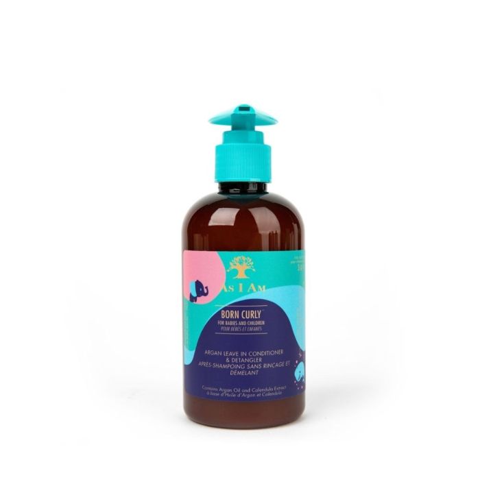 Revitalisant sans rinçage Born Curly Argan 240 ml - As I Am - 1