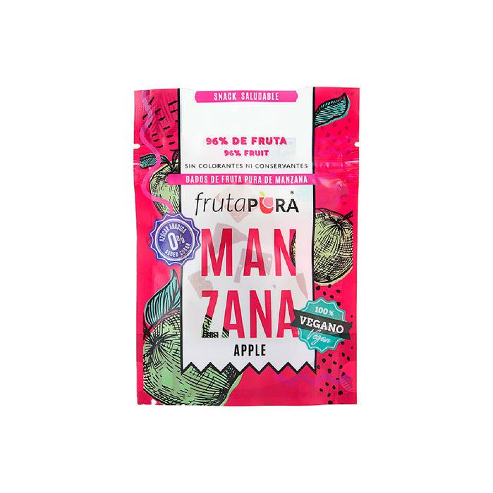 Collation santé aux fruits - Pomme - Fruta Pura - 1
