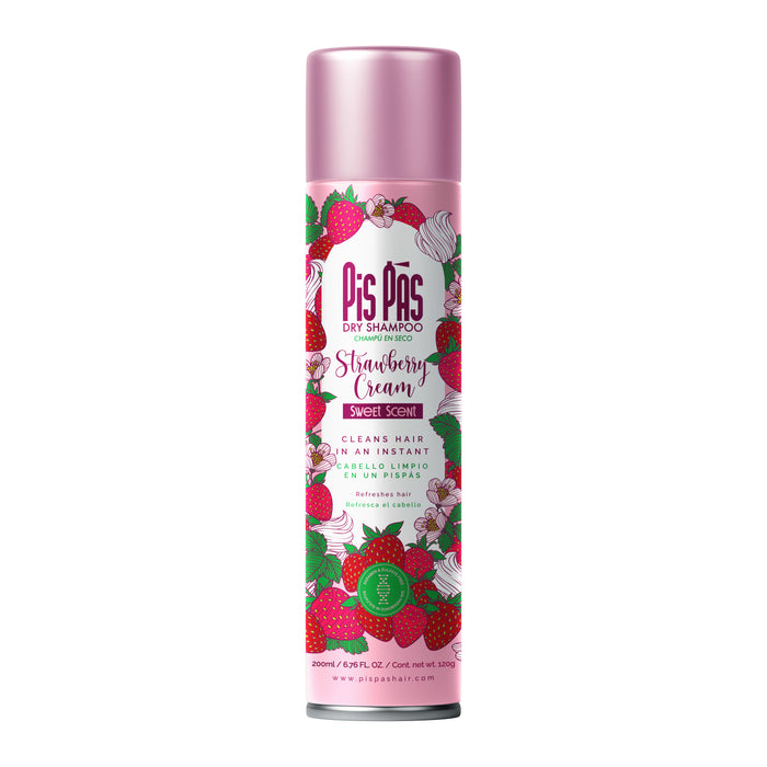 Shampooing Sec Brume de Fraise 200ml - Pis Pas - 1