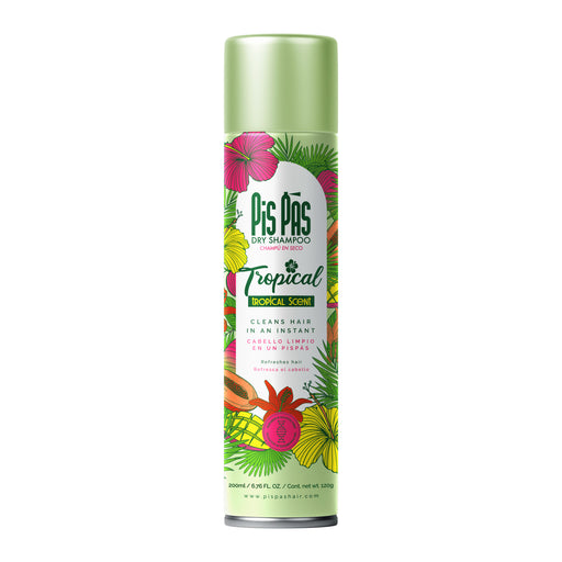 Shampoing Sec Parfum Tropical 200ml - Pis Pas - 1