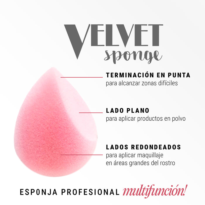 Éponge de maquillage en microfibre - Éponge de velours - Trending Pro - 4