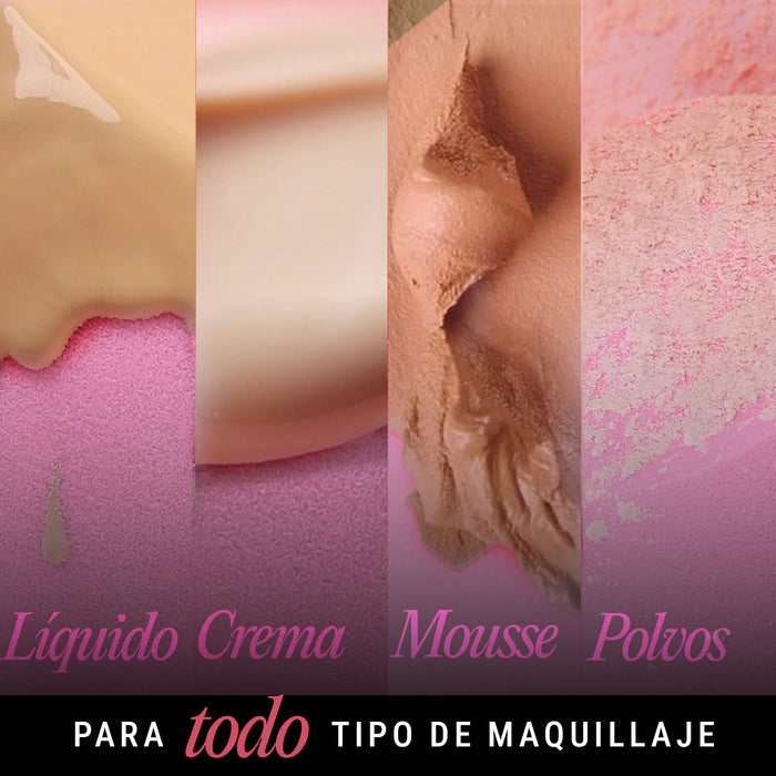 Éponge de maquillage en microfibre - Éponge de velours - Trending Pro - 6