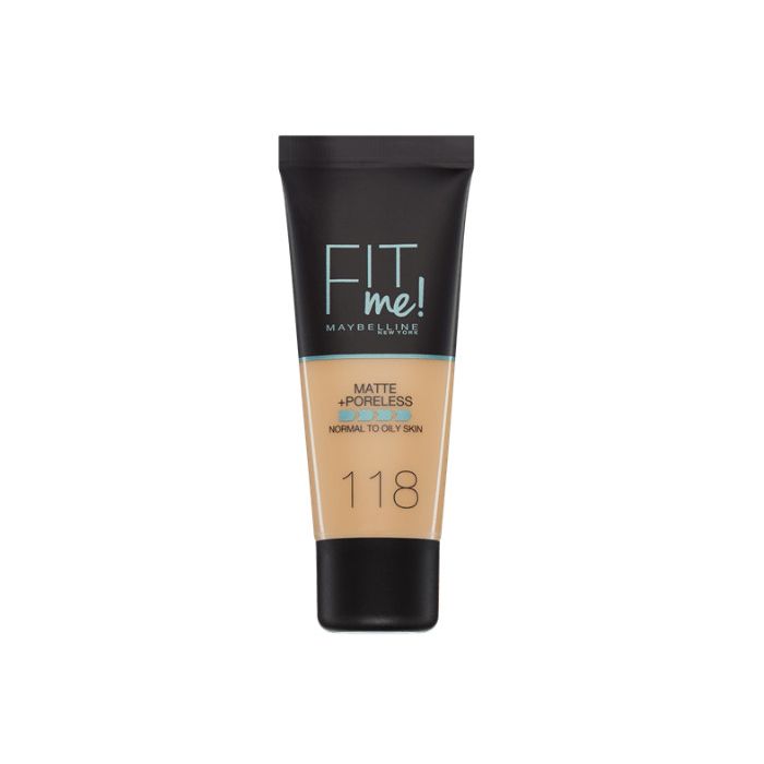 Fond de teint Fit Me Mat - Maybelline : Fit Me! Matte Poreless - 118 - 1