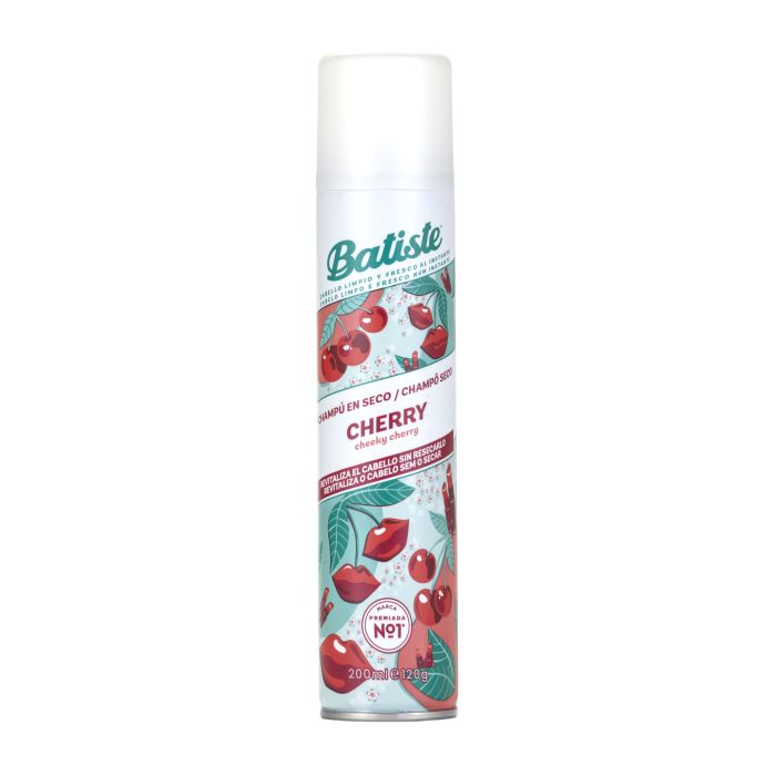 Shampooing Sec Rafraîchissant Cerise - Shampooing Sec 200 ml - Batiste - 1