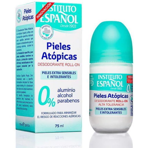 Déodorant Roll on 75 ml - Peau Atopique - Instituto Español - 1
