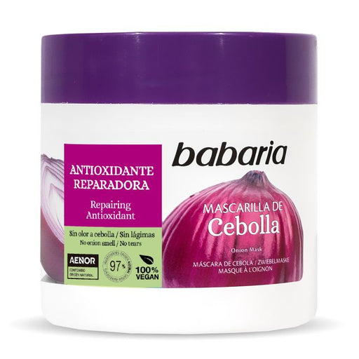 Masque capillaire antioxydant à l&#39;oignon 400 ml - Babaria - 1
