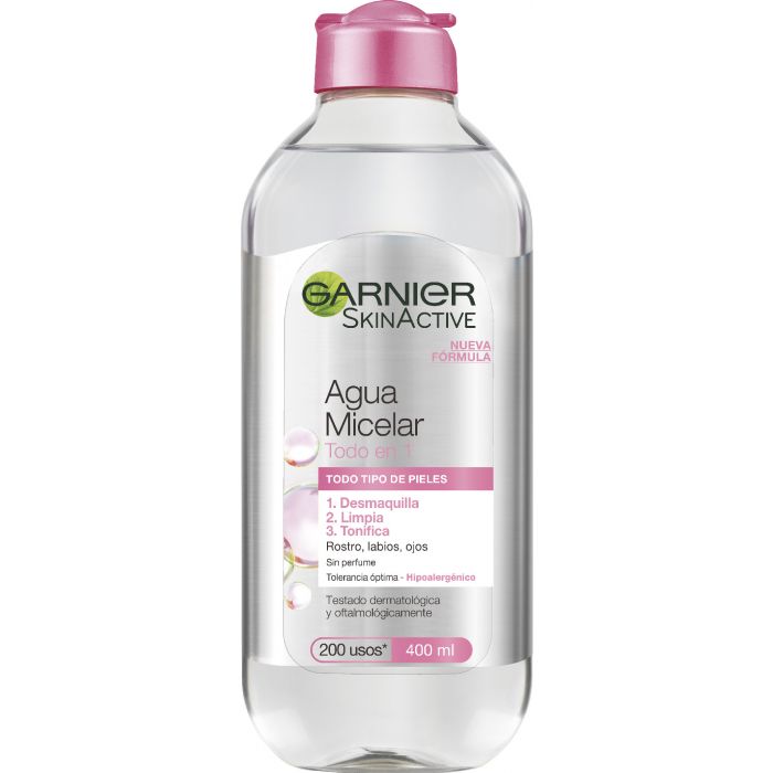 Eau micellaire tout en un - Garnier : 400 ml - 1