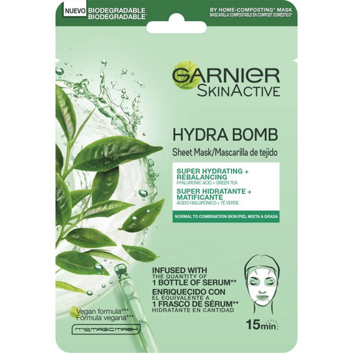 Masque facial Skinactive Hydra Bomb 1 Mask - Peau mixte/grasse - Garnier - 1