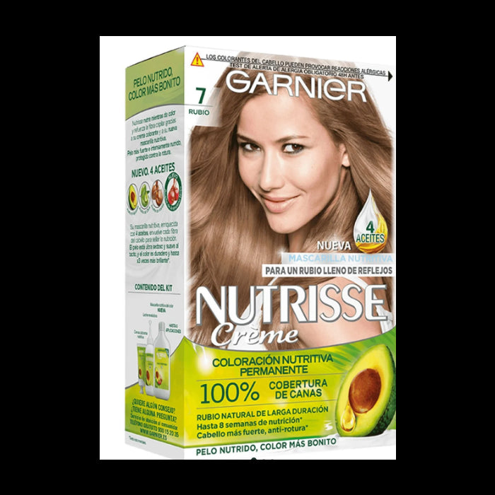Coloration Capillaire Nutrisse - Garnier : Coloración Nutrisse - 7 Rubio Ámbar - 1