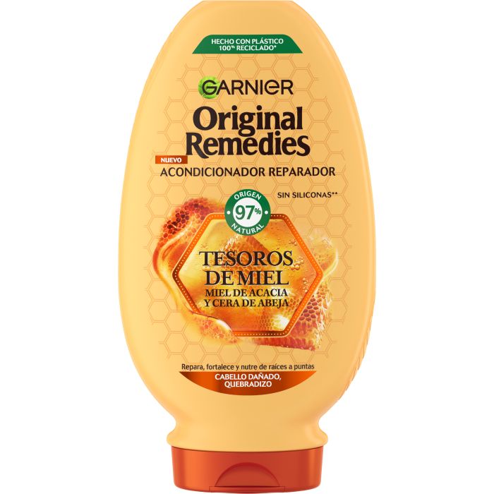 Original Remedies Honey Treasures Après-shampooing 250 ml - Garnier - 1