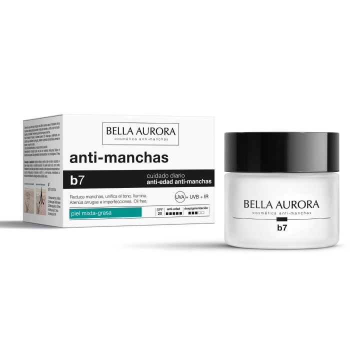 B7 Anti-âge et Anti-taches Peau Mixte ou Grasse 50 ml - Bella Aurora - 1