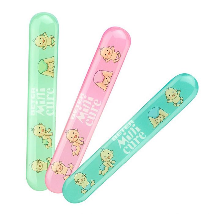 Lime à ongles pour bébés, en verre trempé - Beter : Lima de uñas para bebes de vidrio templado - Azul - 1