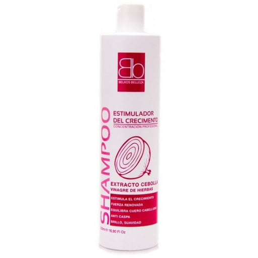 Shampoing Oignon et Vinaigre 500 ml - Stimulateur de Croissance - Belkos - 1