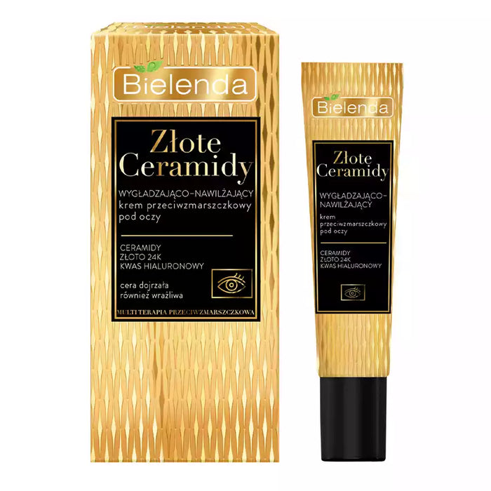 Soin Contour des Yeux Lissant Golden Ceramides - Bielenda - 1