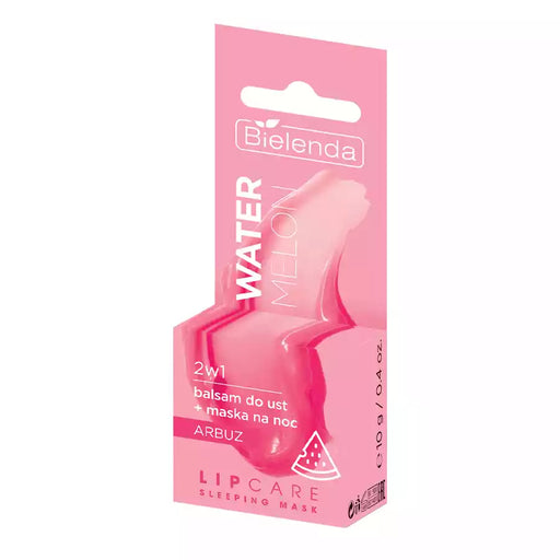 Baume et Masque de Nuit pour les Lèvres à la Pastèque 10 g - Bielenda - 1