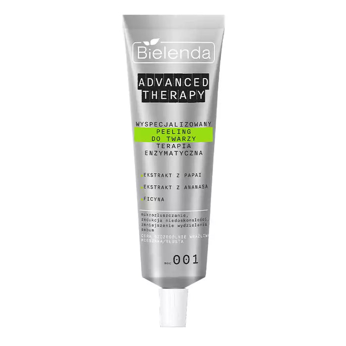 Peeling enzymatique peau mixte grasse Advanced Therapy - Bielenda - 1