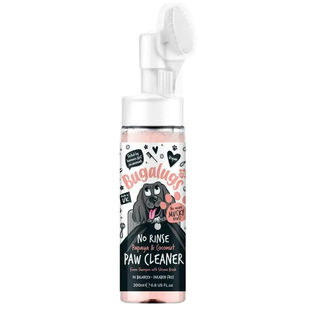 Mousse nettoyante pour les pattes 200ml - Bugalugs