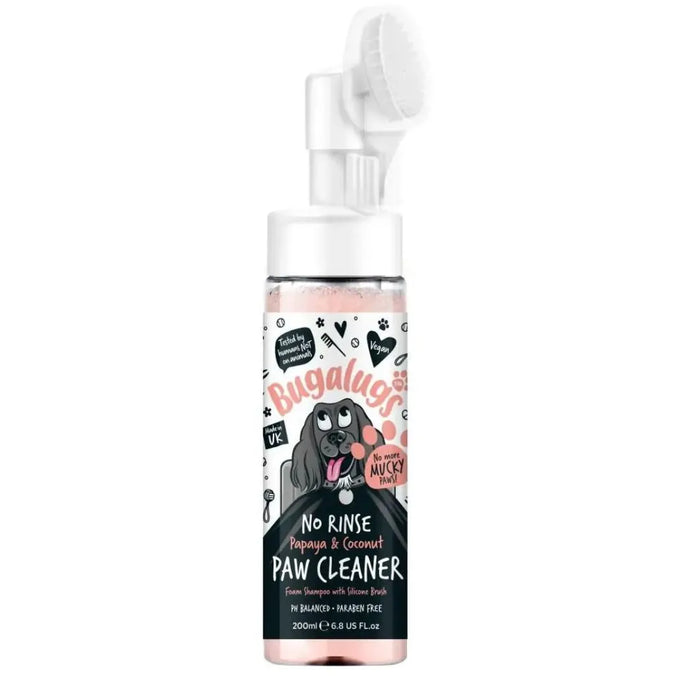 Mousse nettoyante pour les pattes 200ml - Bugalugs : Papaya & Coco - 200ml - 1