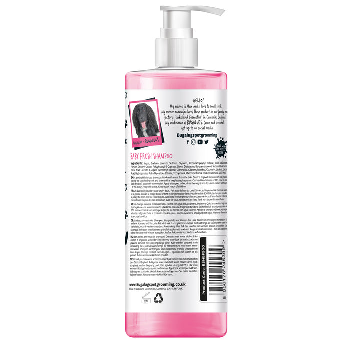 Shampooing Bébé Frais - Bugalugs : 500ml - 4