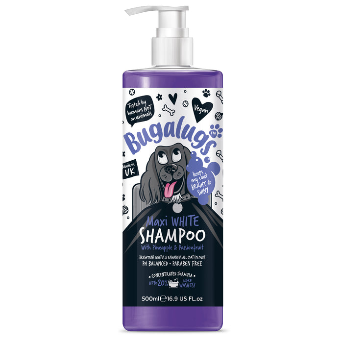 Shampooing Blancheur pour Chiens Maxi White - Bugalugs - 1