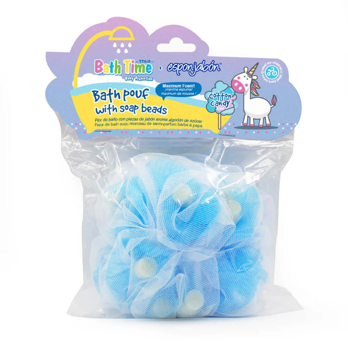 Éponge-Savon - Fleur de Bain Enfant - T.taio : Cotton Candy - 1