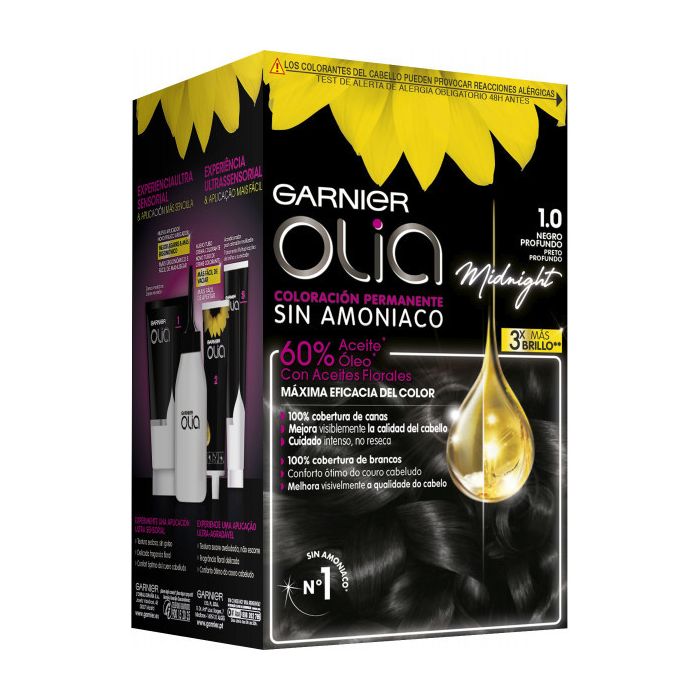Olia Bold Es/pt 3.16 Violon - Garnier : OLIA - 1.0 Negro Ebano - 1
