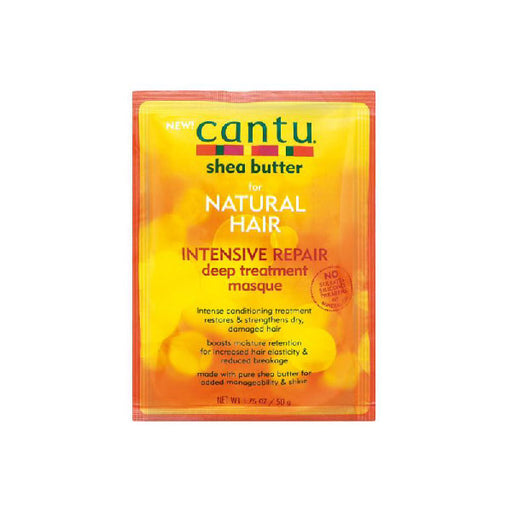 Masque capillaire intensif - Beurre de karité pour cheveux naturels - 50g - Cantu - 1