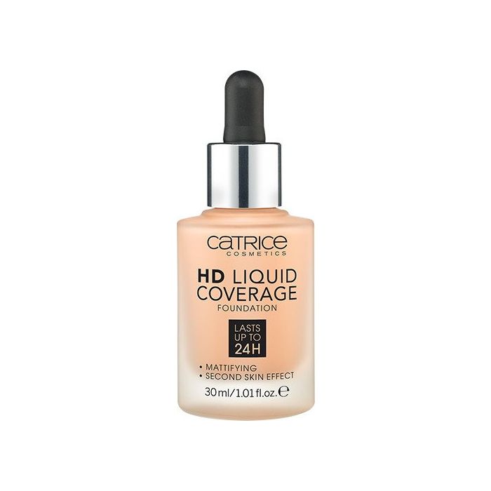 Fond de Teint Couvrance Liquide Hd - Catrice : -Base de Maquillaje HD Liquid Coverage - 030 Sand Beige - 1