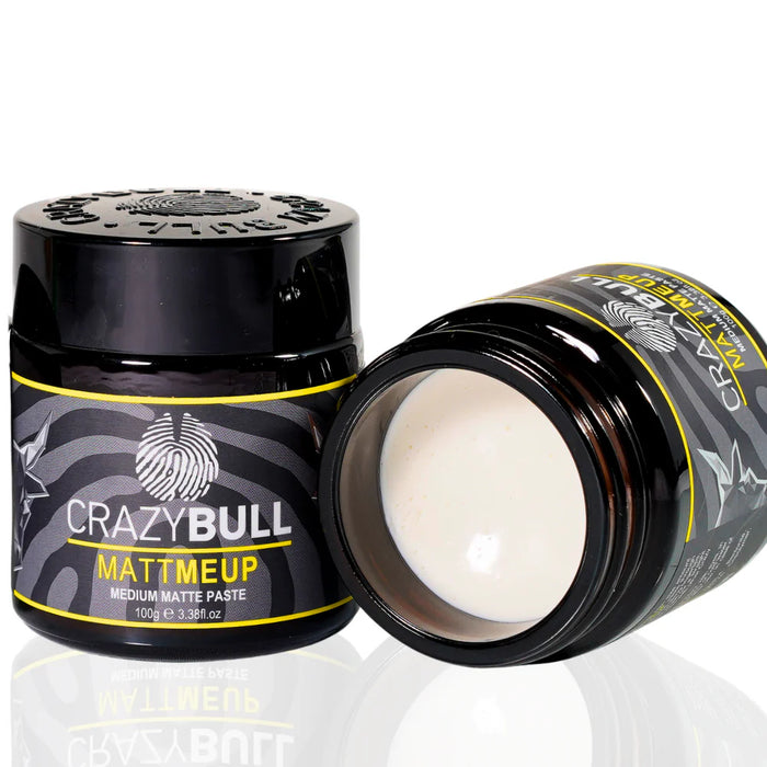 Pâte Mate pour coiffer les cheveux - MattMeUp 100gr - Crazy Bull - 4