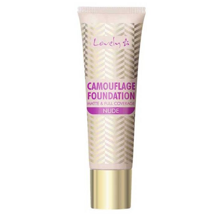 Base de Maquillaje Camouflage Foundation Matte &amp; Full Coverage - Lovely : Camouflage Foundation 2 Nude - 1