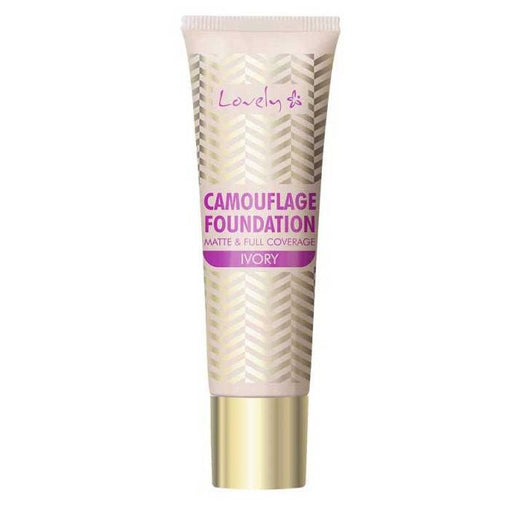 Base de Maquillaje Camouflage Foundation Matte &amp; Full Coverage - Lovely : Camouflage Foundation 3 Ivory - 1