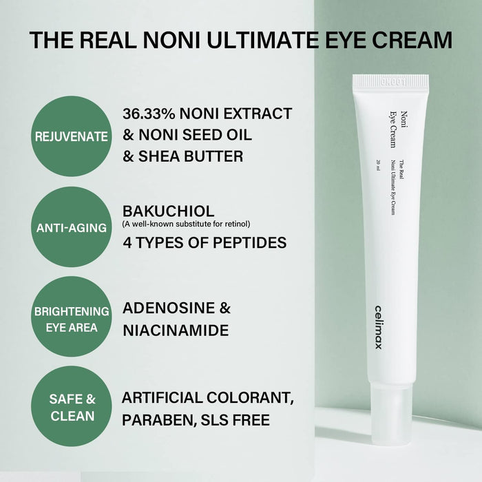 La Véritable Crème pour les Yeux Ultime au Noni 20ml - Celimax - 4