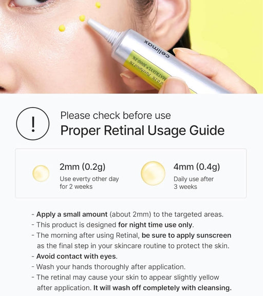 Sérum Concentré THE-A Retinol Shot Tightening Booster 15ml - Celimax - 2
