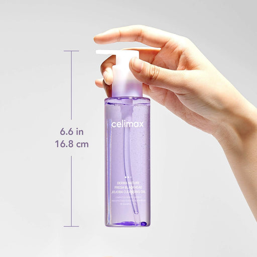 Renouvelez l'huile de nettoyage aux jojoba pour les points noirs frais 150ml - Celimax - 2