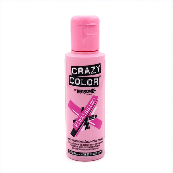 Teinture semi permanente sans ammoniaque 100ml - Crazy Color : 42 -  Pinkissimo - 1